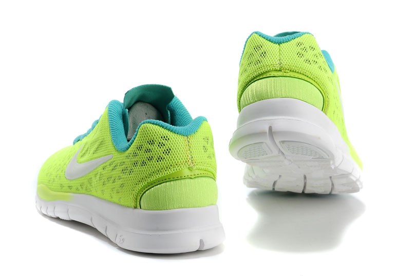 Femmes TR FIT 3 respirer librement 5.0 chaussures de course bleu vert (3)